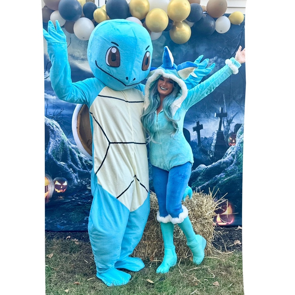 Adult Pokemon squirtle Costume cosplay Halloween mascot